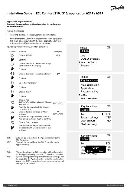 ECL Comfort 210/310, A217/A317 Installation Guide - Danfoss ...