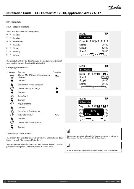 ECL Comfort 210/310, A217/A317 Installation Guide - Danfoss ...