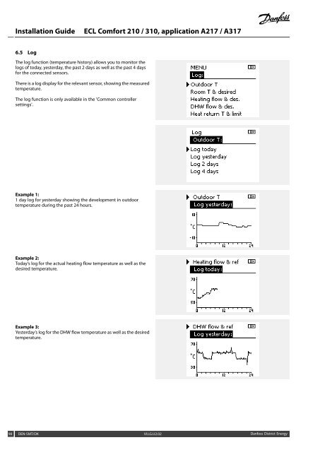 ECL Comfort 210/310, A217/A317 Installation Guide - Danfoss ...