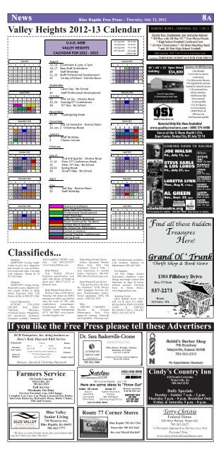 eFreePress 07.12.12.pdf - Blue Rapids Free Press