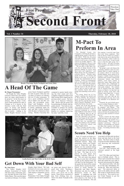 eFreePress 02.18.10.pdf - Blue Rapids Free Press