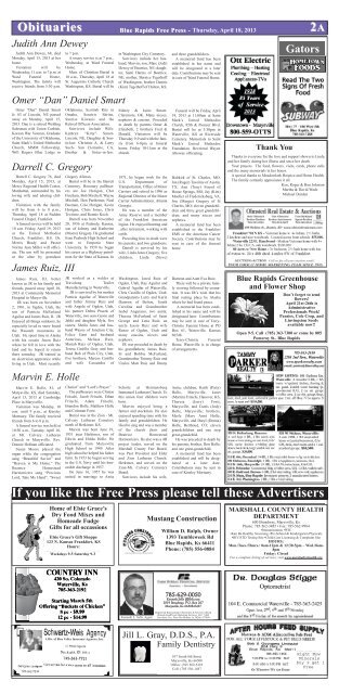 eFreePress 04.18.13.pdf - Blue Rapids Free Press