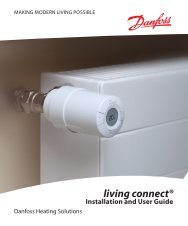 living connect® - Danfoss Heating for consumers