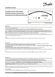 Installation Guide Circulation set for water heaters Cirkulationssæt ...