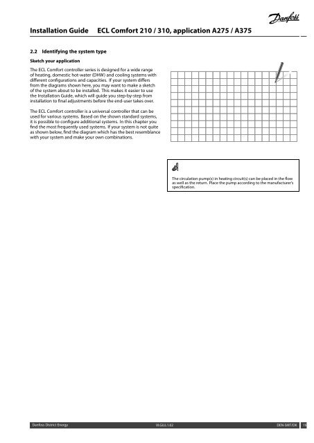 ECL Comfort 210/310, A275/A375 Installation Guide - Danfoss ...