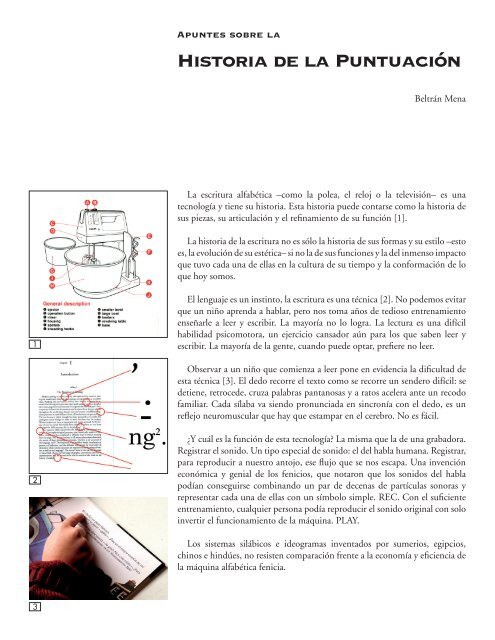 Historia de la Puntuación