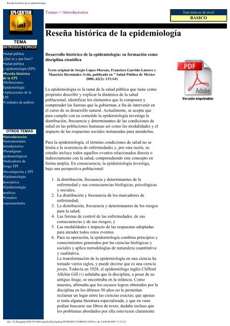 David lilienfeld epidemiología de la diabetes