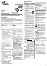 VN-H157WPU IP Camera Installation Instructions (4 pages) - JVC