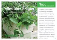 über Kräuter - Bundesverband Deutscher Gartenfreunde e. V.