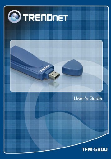 TFM-560U User's Guide - TRENDnet