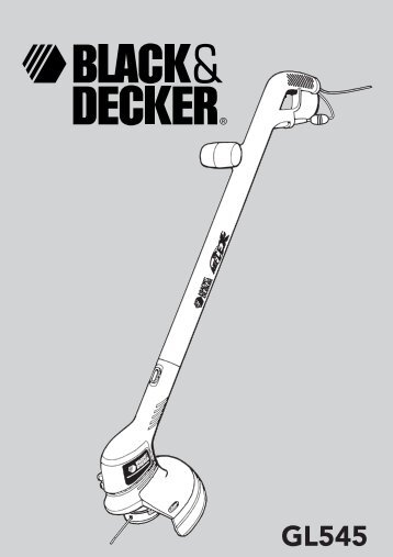 Brugsanvisning - Black & Decker