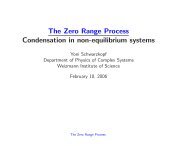 The Zero Range Process Condensation in non-equilibrium systems