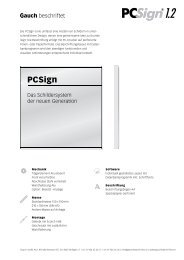 Pcsign - Gauch Grafik AG