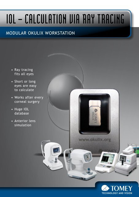 MODULAR OKULIX WORKSTATION - Iogen