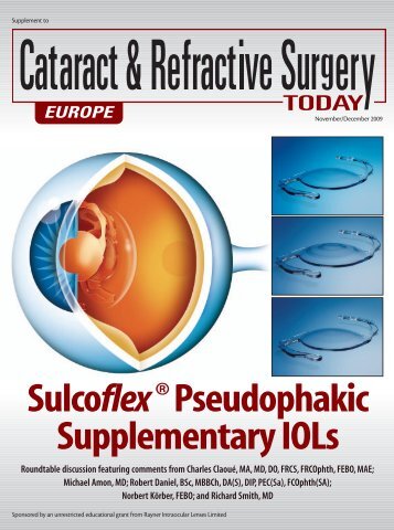 Sulcoflex ®Pseudophakic Supplementary IOLs - Iogen