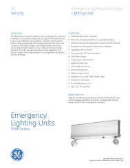 Emergency Lighting Units