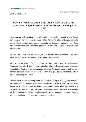 Pengarah Filem Muda bersaing untuk Anugerah Grand Prix dalam ...