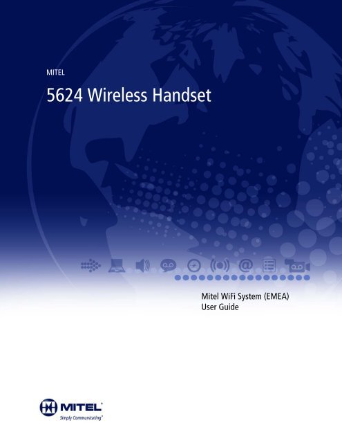 Mitel 5624 Wireless Handset User Guide - Mitel Edocs