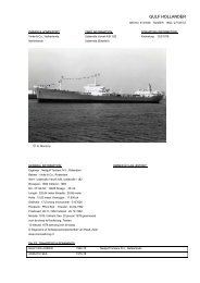 GULF HOLLANDER - Cargo Vessels International