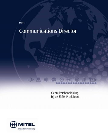 5320 IP-telefoon Gebruikershandleiding - Mitel Edocs