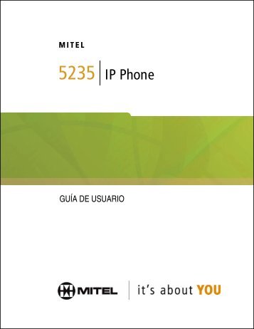5235 IP Phone Guía de Usuario - Mitel Edocs