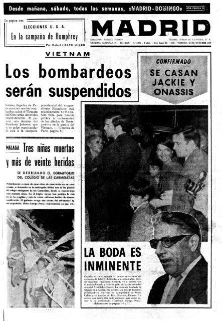 Madrid 19681018 - Home. Fundación Diario Madrid