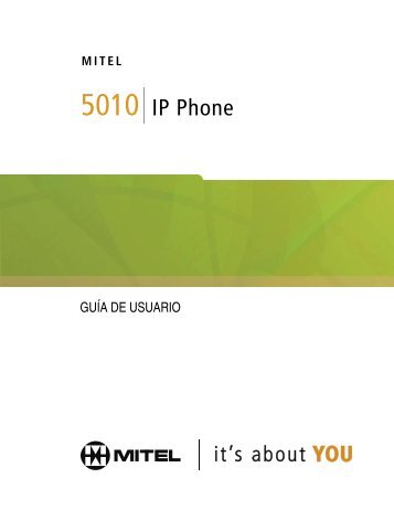 5010 IP Phone Guía de Usuario - Mitel Edocs