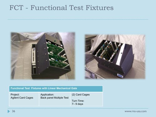 Test Fixture Design Presentation - RTP Designers Council