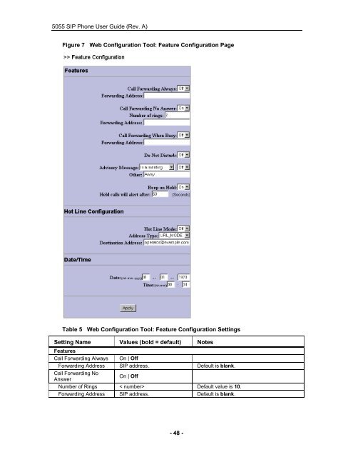 User Guide for 3050 ICP Users - Mitel Edocs