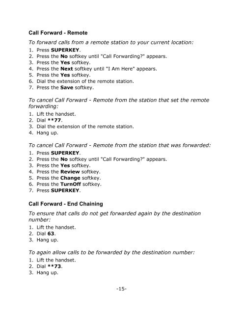 4025 IP Phone - Mitel Edocs