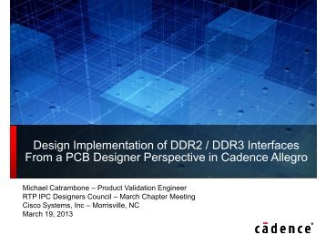Design Implementation of DDR2 / DDR3 Interfaces From a PCB ...