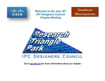 Gendreau Microsystems - RTP Designers Council