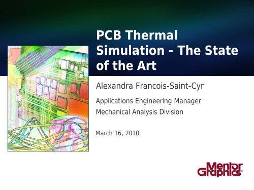 PCB Thermal Simulation - RTP Designers Council