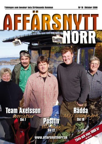 Oktober 2008 - Affärsnytt Norr