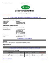 Sicherheitsdatenblatt