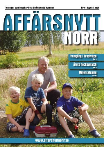 Augusti 2008 - Affärsnytt Norr