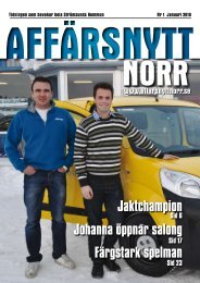 Januari 2010 - Affärsnytt Norr