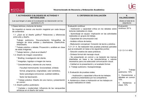 guía Introduccion al diseño 09-10 BSA - Facultad de Bellas Artes