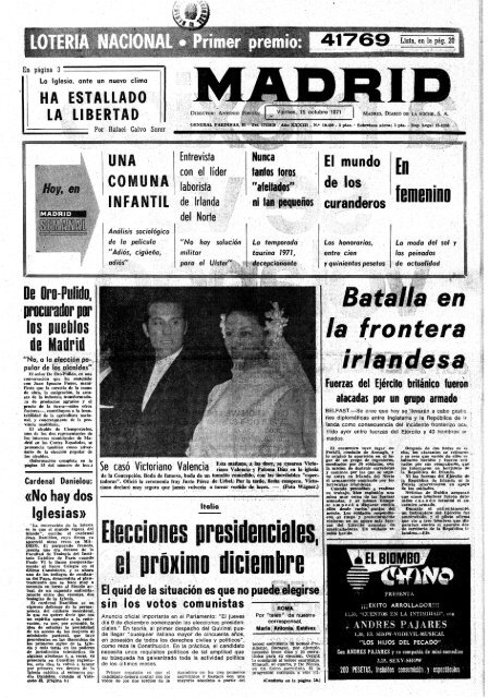 Madrid 19711015 - Home. Fundación Diario Madrid