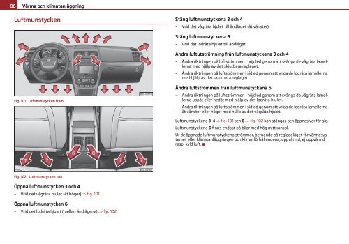 ŠKODA Yeti INSTRUKTIONSBOK - Media Portal - Škoda Auto