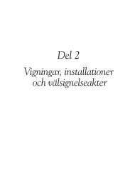 Vigningar, installationer och välsignelseakter