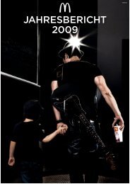 McDonald's Jahresbericht 2009 - Social Media Release