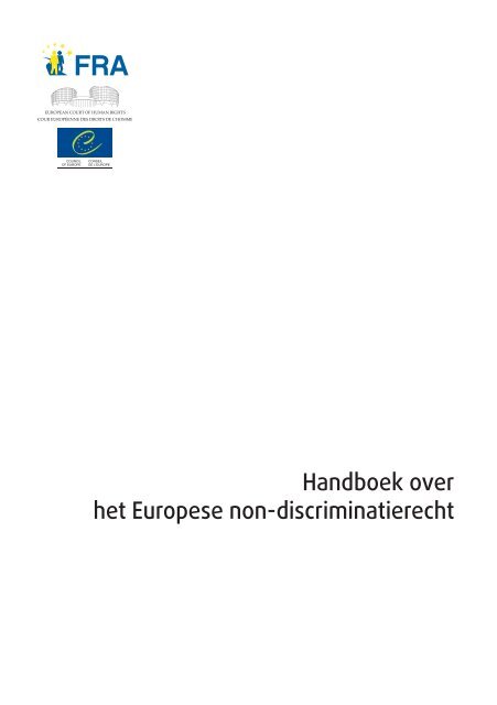 Handboek over het Europese non-discriminatierecht