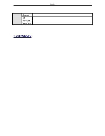 LASTENBOEK