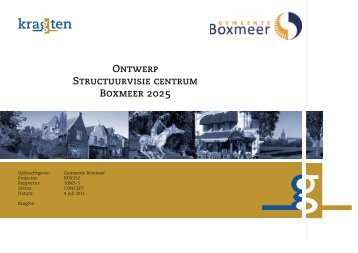 Ontwerp Structuurvisie centrum Boxmeer 2025