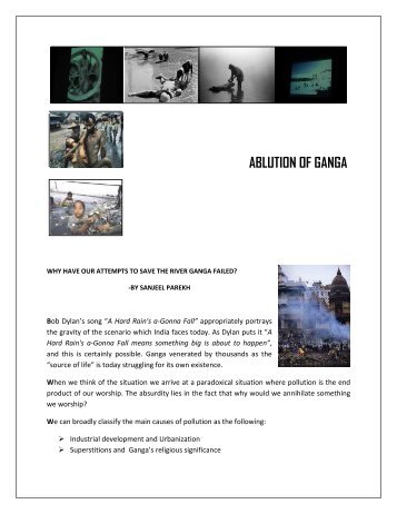 ganga action plan a critical analysis essay Ganga action plan-a critical analysis the ganga river ganga is not an ordinary river it is a life-line, a symbol of purity and virtue for countless people of india. ganga action plan a critical analysis essay Ganga action plan-a critical analysis the ganga river ganga is not an ordinary river it is a life-line, a symbol of purity and virtue for countless people of india.