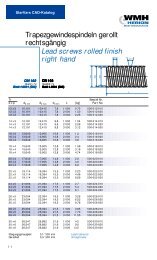 Lead screws rolled finish right hand - Antriebstechnik-Roeder.com