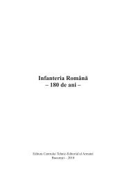 Infanteria Română – 180 de ani - Revista Forţelor Terestre - Forţele ...