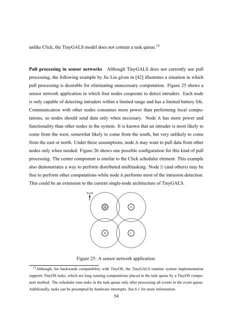 Design and Implementation of TinyGALS: A Programming Model for ...