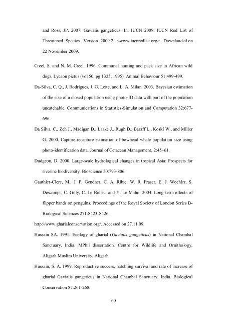 Ecological and anthropogenic covariates ... - GANGAPEDIA